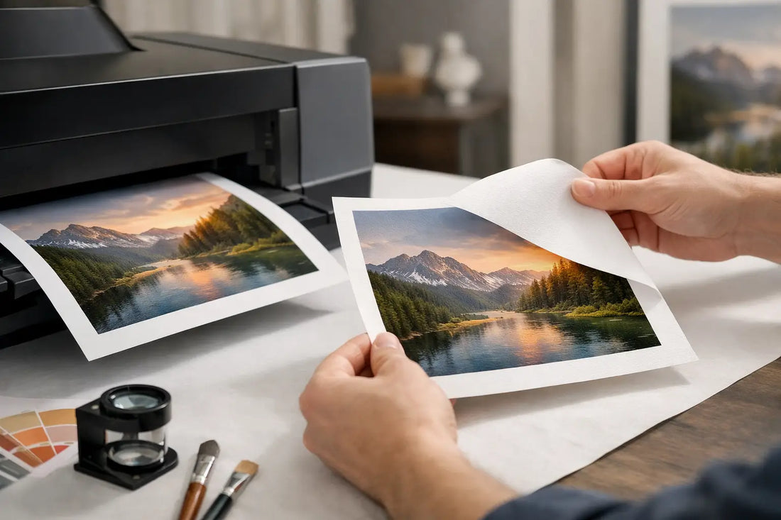 Archival Pigment Giclee on Photo Rag Explained
