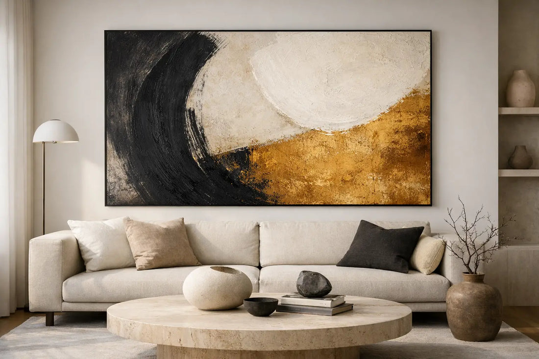 How to Choose Statement Art for Living Room